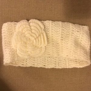 White Knit Headband
